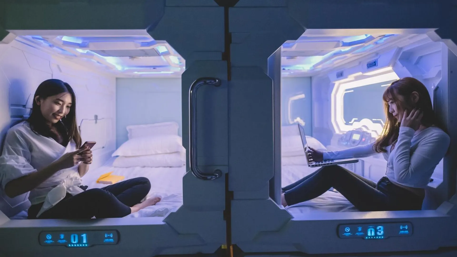 カプセルホテル Space Hotel Kl Sentral クアラルンプール マレーシア