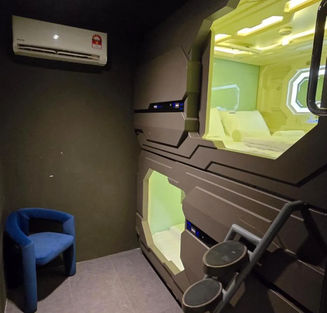 カプセルホテル Space Hotel Kl Sentral クアラルンプール